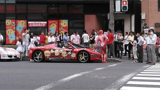 Illustration for article titled Ferrari Lovers, This Anime Stunt Might Horrify You